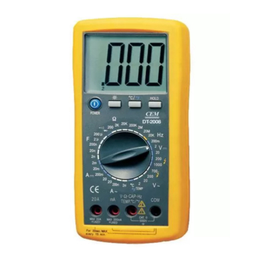 Мультиметр CEM DT-2008 цифровой Арт. 480311_30