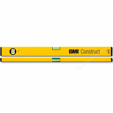Пузырьковый уровень BMI CONSTRUCT 150cm Арт. 689150P-gelbCON_30